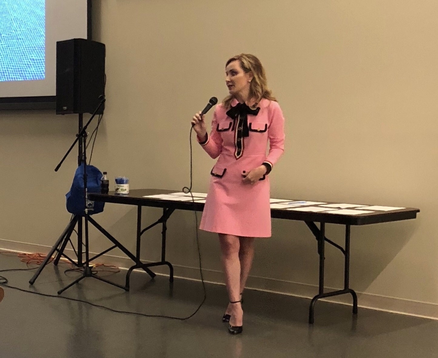 Dr. Derick speaks at Buffalo Grove Park District